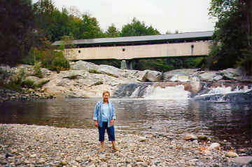 Swiftwater Bridge. Photo by Tom Keating, September 18, 2005
